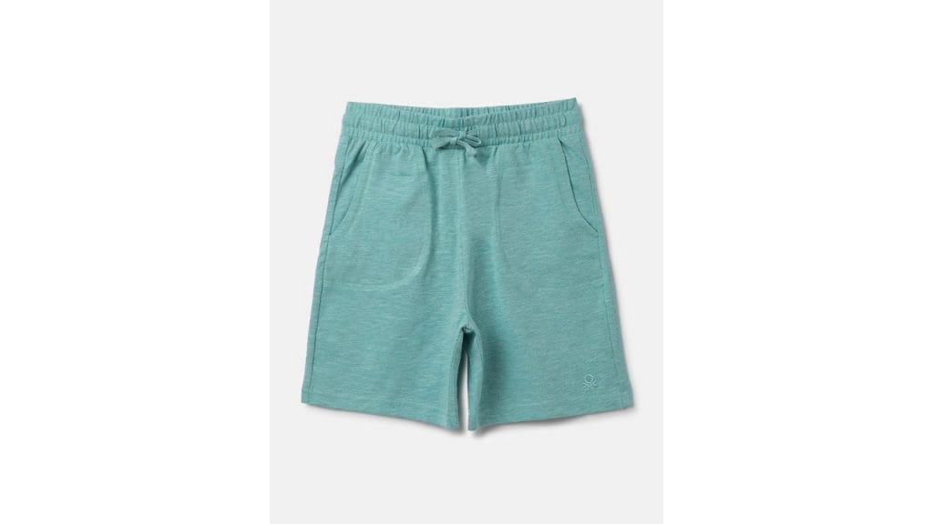 United Colors of BenettonBoys Mid Rise Cotton Shorts
