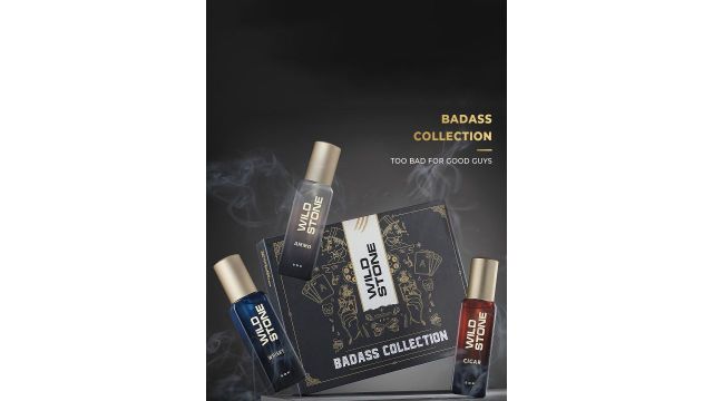 Wild Stone Set Of 3 Whisky-Cigar-Ammo Eau De Perfume - 20ml Each