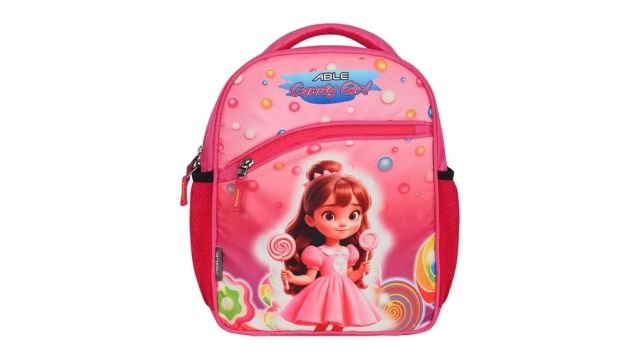 ABLE Candy Girl Printed School Bag (15 L)