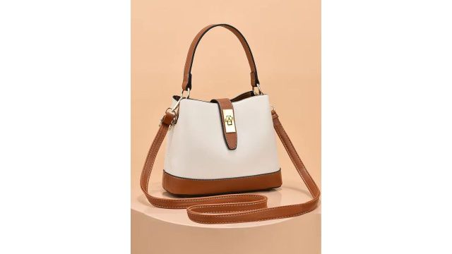 ADISA Women Solid Structured Sling Bag