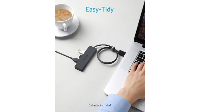 Anker 4‑Port USB 3.0 Data Hub