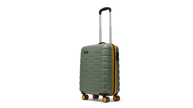 Aristocrat Fencer Pro Textured Hard Cabin Trolley Bag- 35L
