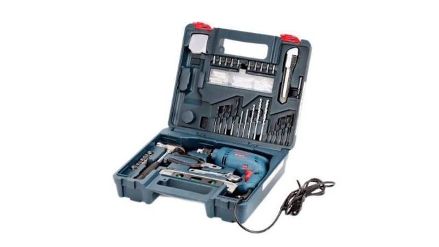 BOSCH GSB 500 RE KIT Power & Hand Tool Kit (42 Tools)