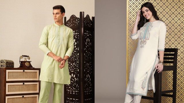 Best House of Pataudi Kurta Sets on Myntra