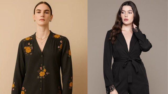 Best all‑black dresses and tops for women to check out