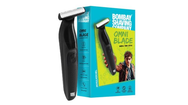 Bombay Shaving Company Omni Blade 3-In-1 Beard Trimmer- Black