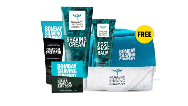 Bombay Shaving Company Set Of 5 Premium Shaving Travel-Friendly Kit