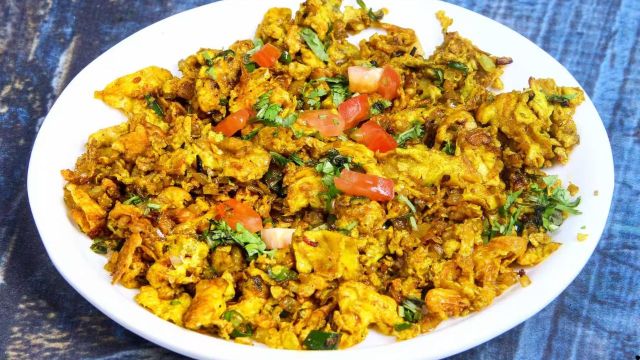 Egg Burji