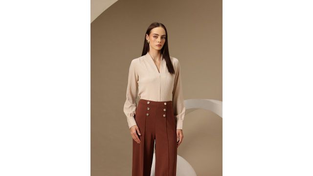Chemistry Crepe Top