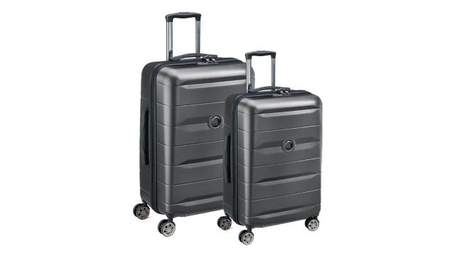 DELSEY Medium Cabin & Check-in Set (67 cm) 4 Wheels - Comete Combo