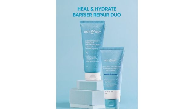 DOT & KEY Set of Hydrating Gentle Face Wash 100ml + Face Cream 100 g