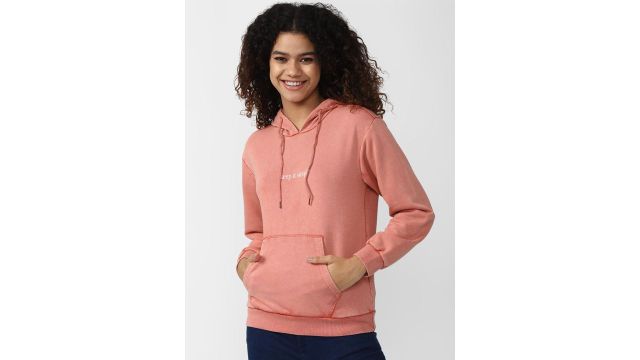 FOREVER 21 Pullover Hooded Sweatshirt