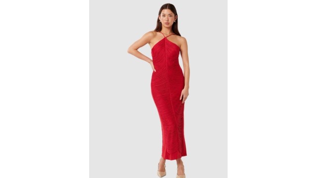 Forever NewWomen Halter Neck Bodycon Dress