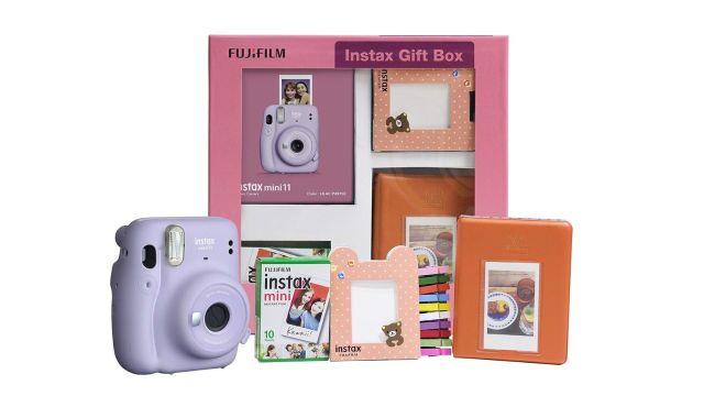 Fujifilm Instax Mini 11 Instant Camera (Lilac Purple) Gift Box