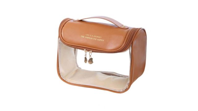 HOUSE OF QUIRK Large-Capacity Waterproof Travel Toiletry Bag
