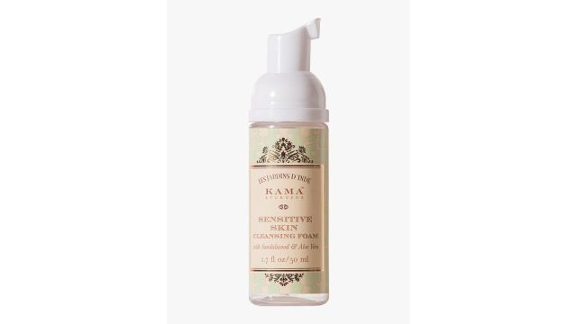 KAMA AYURVEDA Sensitive Skin Cleansing Foam with Sandalwood & Aloe Vera 50 ml