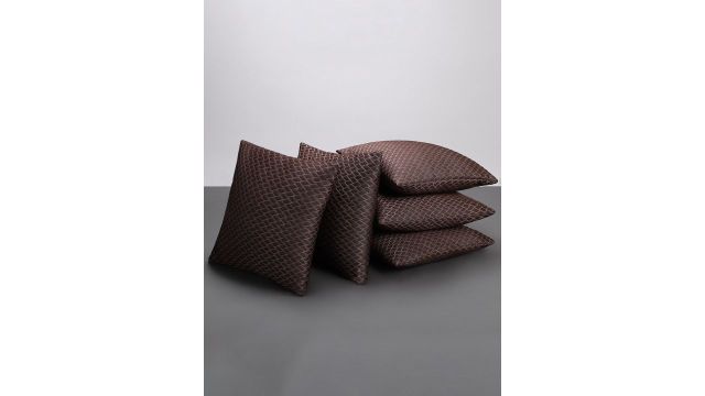 LA VERNE 5‑Piece Sofa Cushions (Brown)