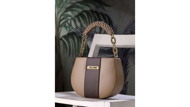 LEGAL BRIBE Women Colourblocked Structured Sling Bag