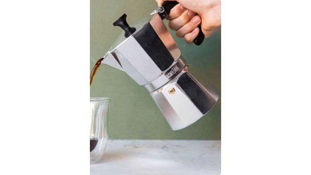 La Cafetiere Silver-Toned Solid Stainless Steel Coffee Maker