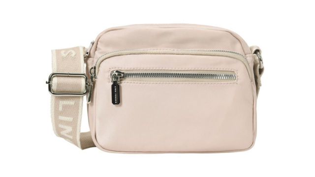 Lino Perros Structured Sling Bag (Peach)