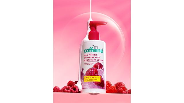MCaffeine Raspberry Body Lotion SPF 50 (200 ml)