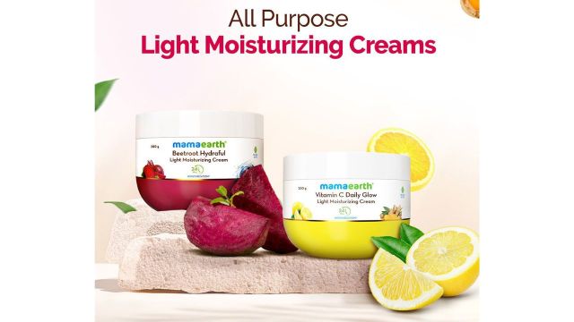 MamaearthBeetroot Hydraful Light Moisturizing Cream with Hyaluronic Acid - 200 g
