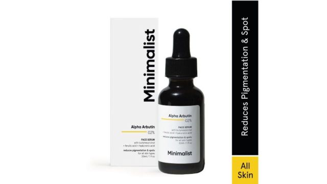 Minimalist 2% Alpha Arbutin Serum With Hyaluronic Acid - 30 ml