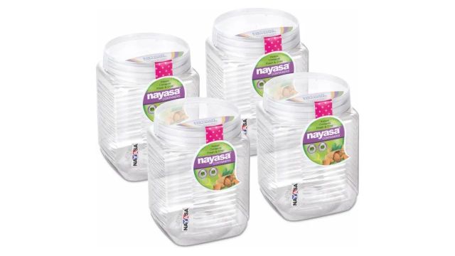 NAYASA Plastic Grocery Container - 2.2 L