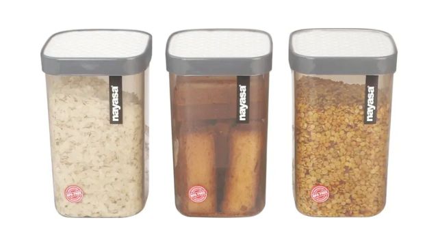 NAYASA Plastic Grocery Container