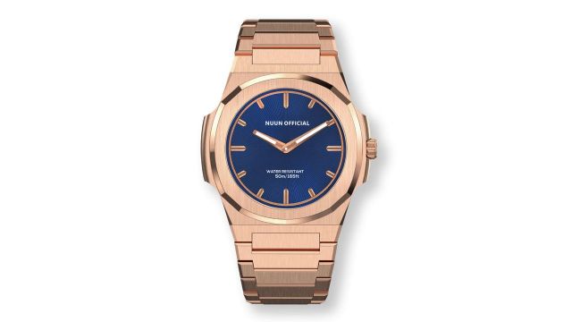 NUUN OFFICIAL Dial & Stainless Steel Bracelet Style Straps Analogue Watch