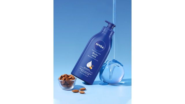 Nivea Body Milk with Pure Hyaluron, 72H Moisturization (600 ml)