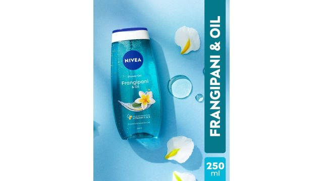 Nivea Frangipani & Oil Shower Gel - Refreshing Scent of Frangipani Flower 250ml
