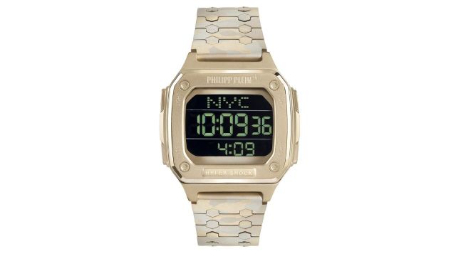 PHILIPP PLEINMen Butterfly Strap Stainless Steel Electronic Digital Watch PWHAA1021