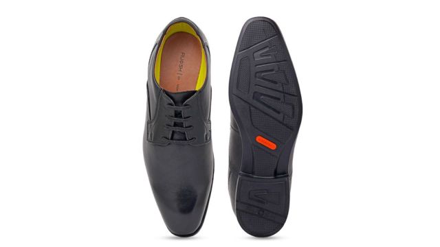 Ruosh Men Leather Formal Derbys