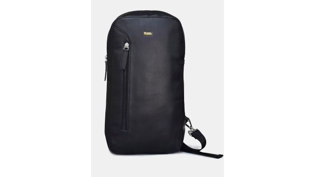 SWISS MILITARY Unisex Solid iPad Compartment & Chest Strap Shoulder Bag