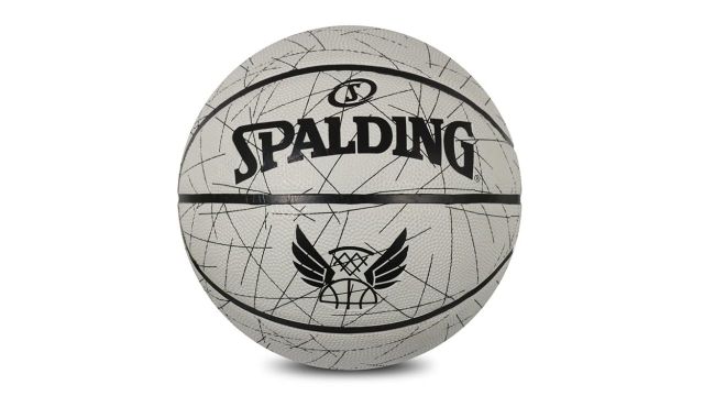 Spalding 8 Panel Flight-Lines Rubber Moulded Indoor/Outdoor Basketball