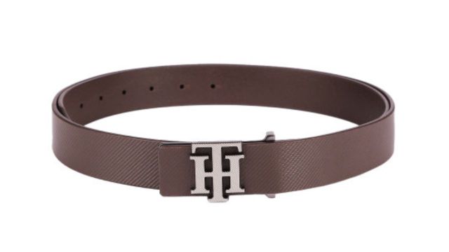 Tommy Hilfiger Men Textured Leather Belt