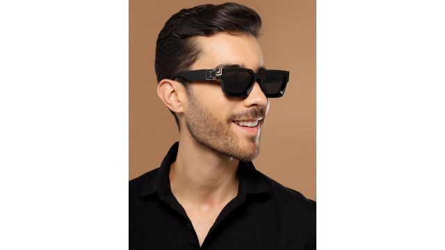 Voyage Unisex Wayfarer 86367MG5175 (Black/Black)
