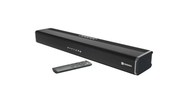 Portronics Black Solid Sound Slick 5 80W Watt Wireless Bluetooth Soundbar Speakers