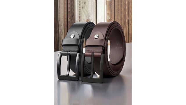 Provogue Men 2 Leather Formal Belt