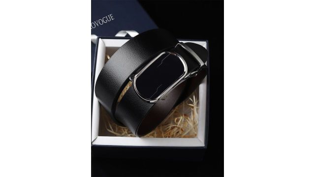 Provogue Men Leather Reversible Belt